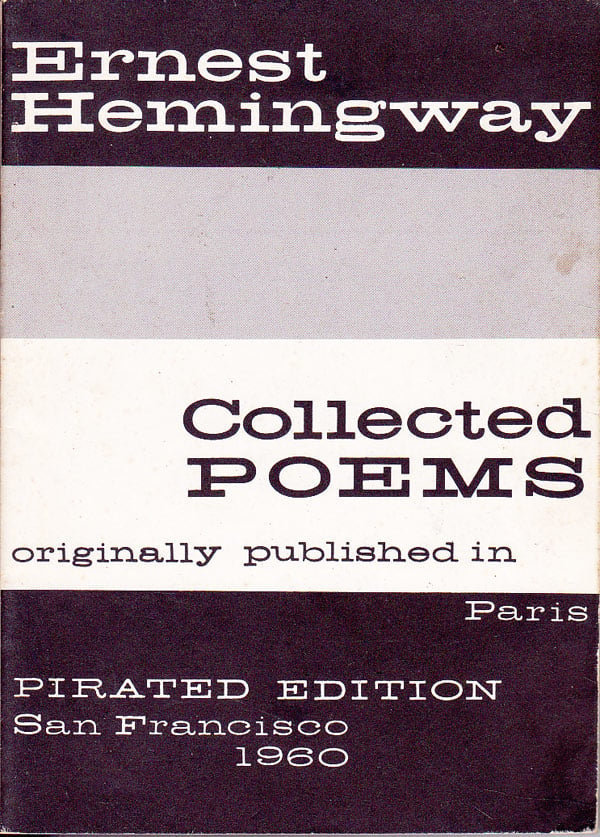 Collected Poems by Hemingway, Ernest