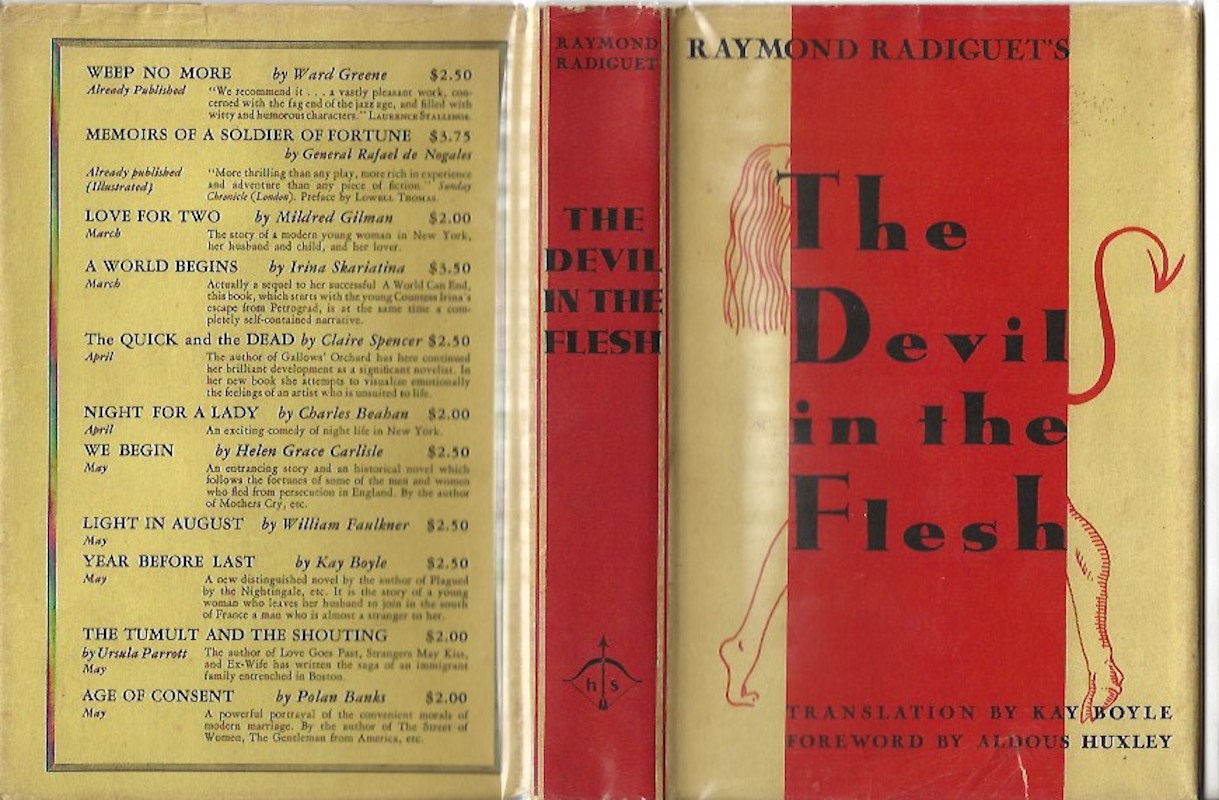 The Devil in the Flesh by Radiguet, Raymond