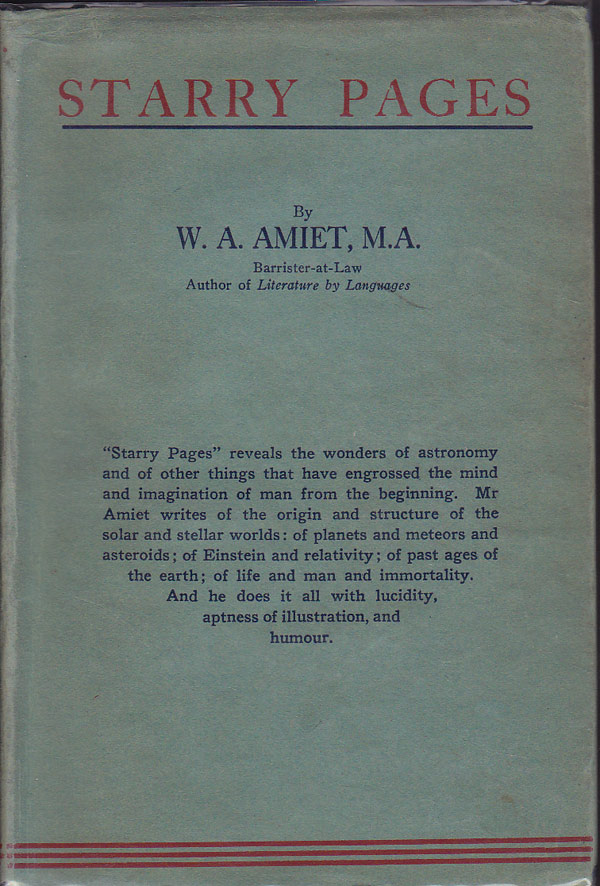 Starry Pages by Amiet, W. A.