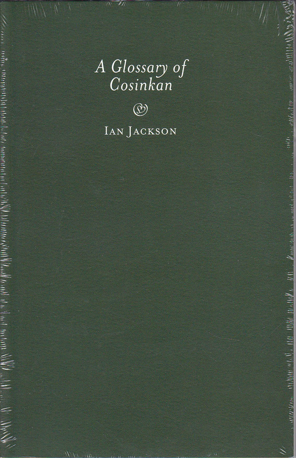 A Glossary of Cosinkan by Jackson, Ian