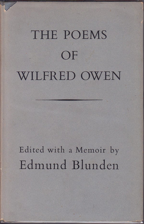 The Poems of Wilfred Owen by Owen, Wilfred