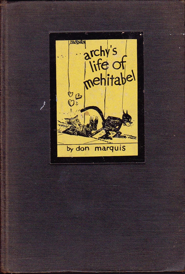 Archy's Life of Mehitabel by Marquis, Don
