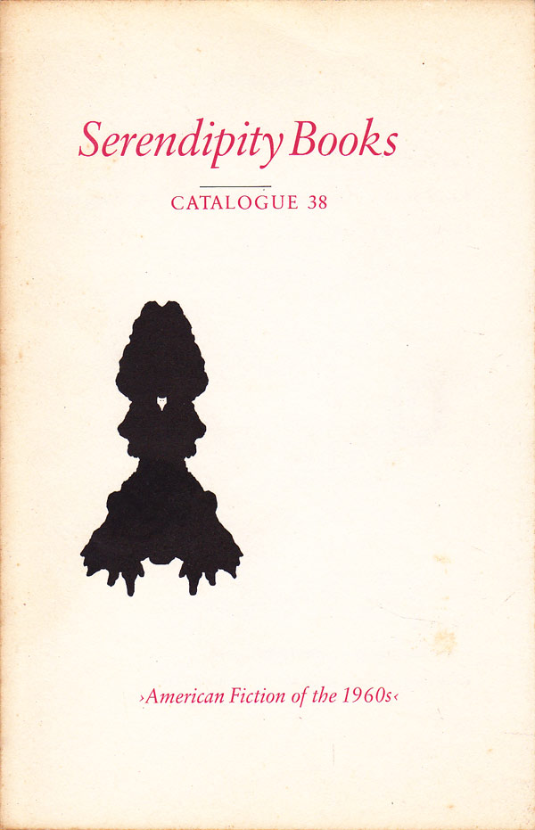 Serendipity Books Catalogue 38 by Howard, Peter B.