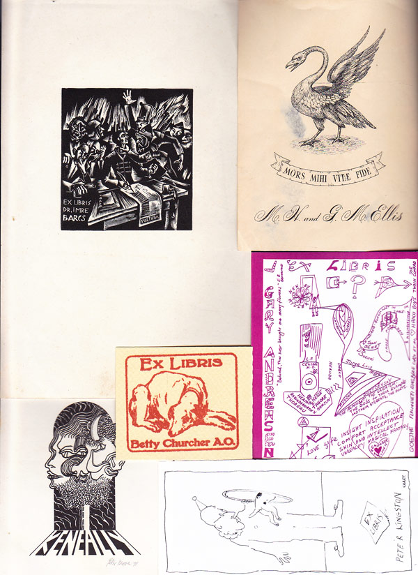 Six Bookplates by 