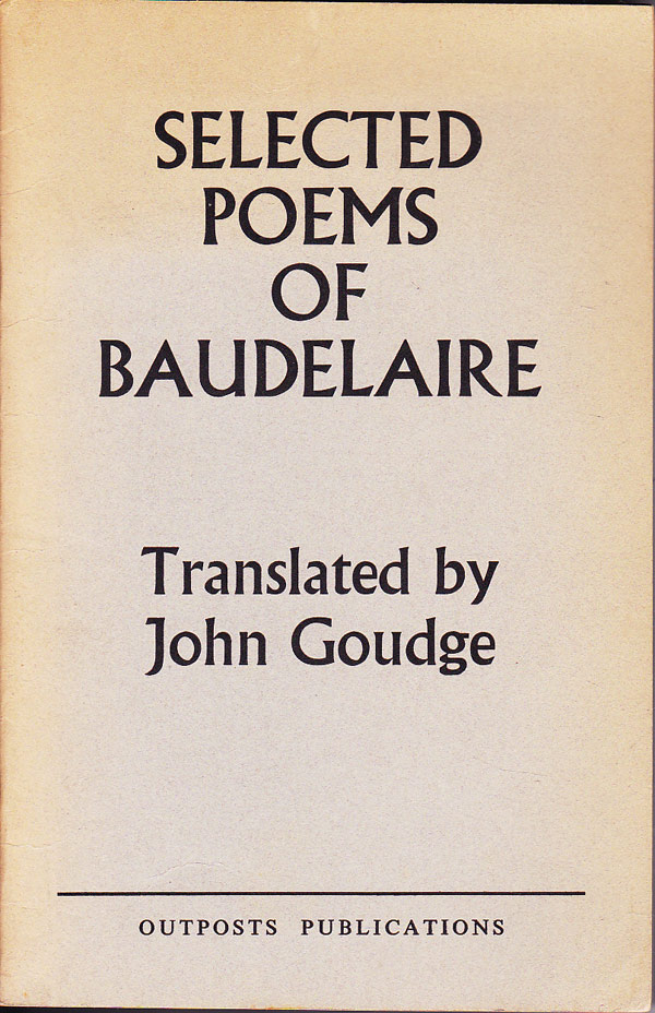Selected Poems of Baudelaire by Baudelaire, Charles
