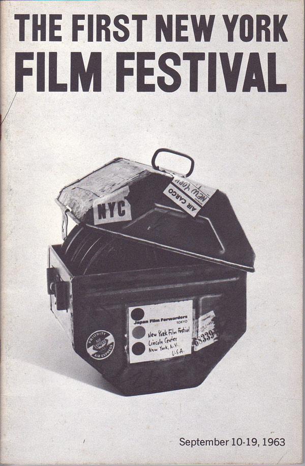 The First New York Film Festival by [Roud, Richard and Amos Vogel]