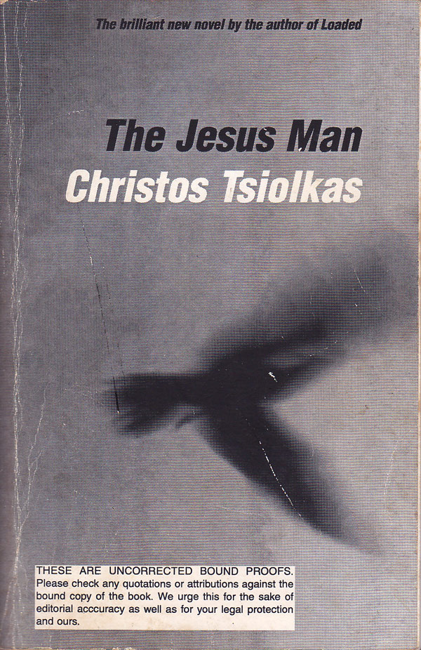 The Jesus Man by Tsiolkas, Christos