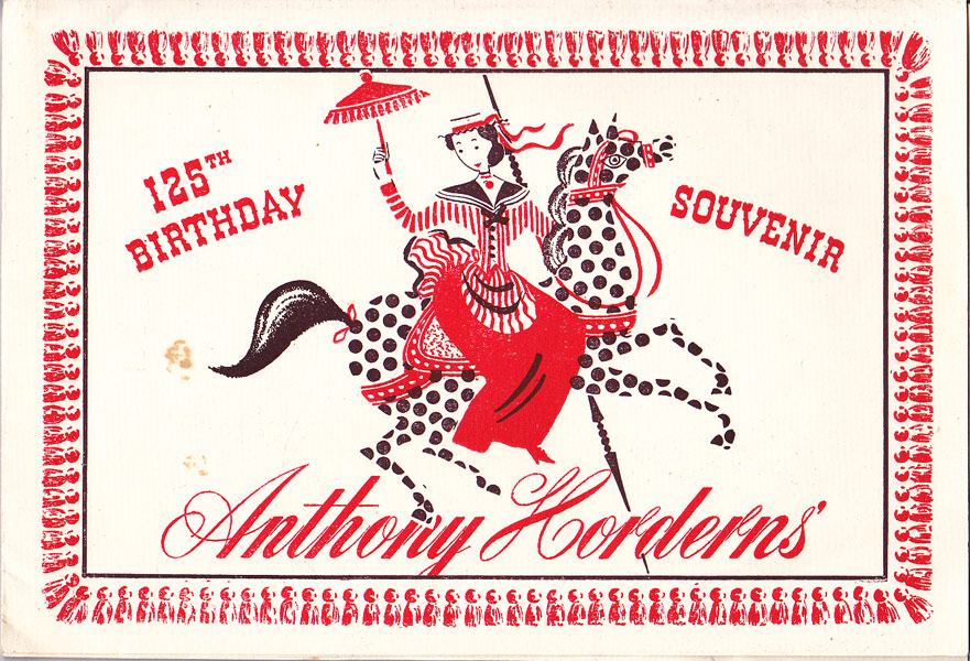 Anthony Horderns' 125th Birthday Souvenir by 