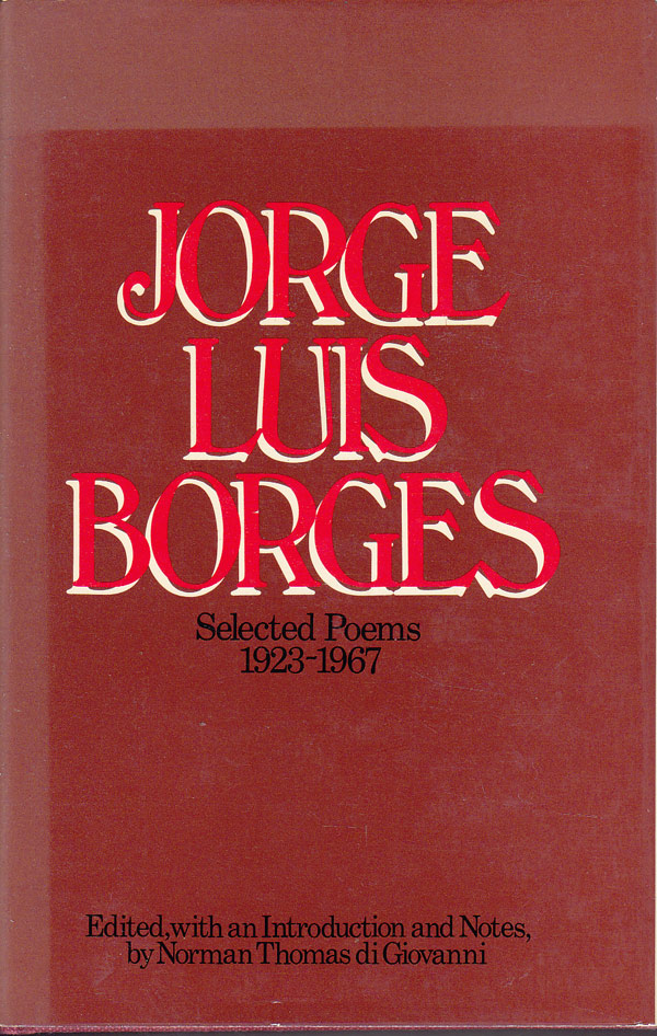 Selected Poems 1923-1967 by Borges, Jorge Luis