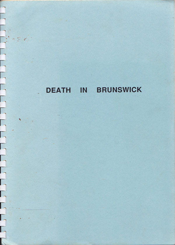 Death in Brunswick by Ruane, John with Boyd Oxlade