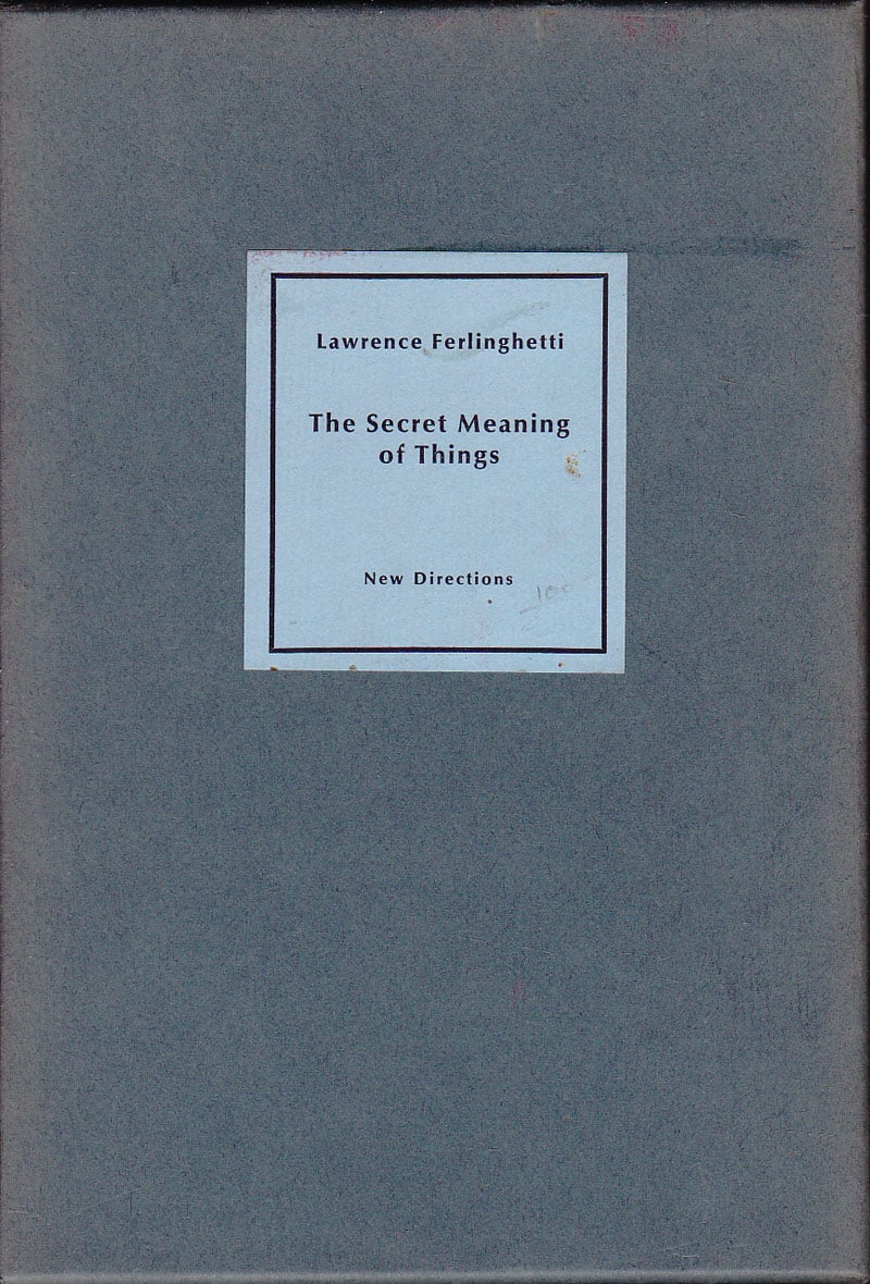 The Secret Meaning of Things by Ferlinghetti, Lawrence