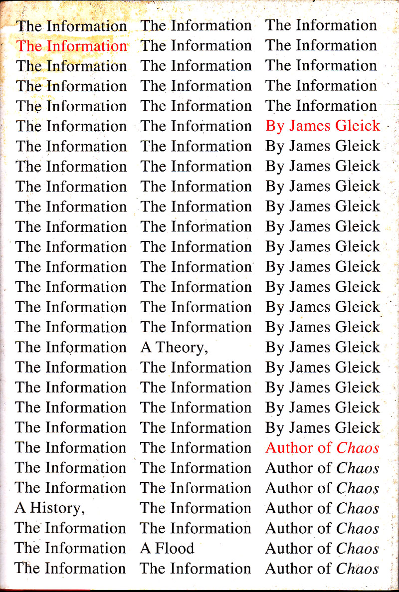 The Information by Gleick, James