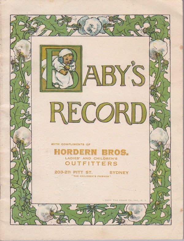Baby's Record by 