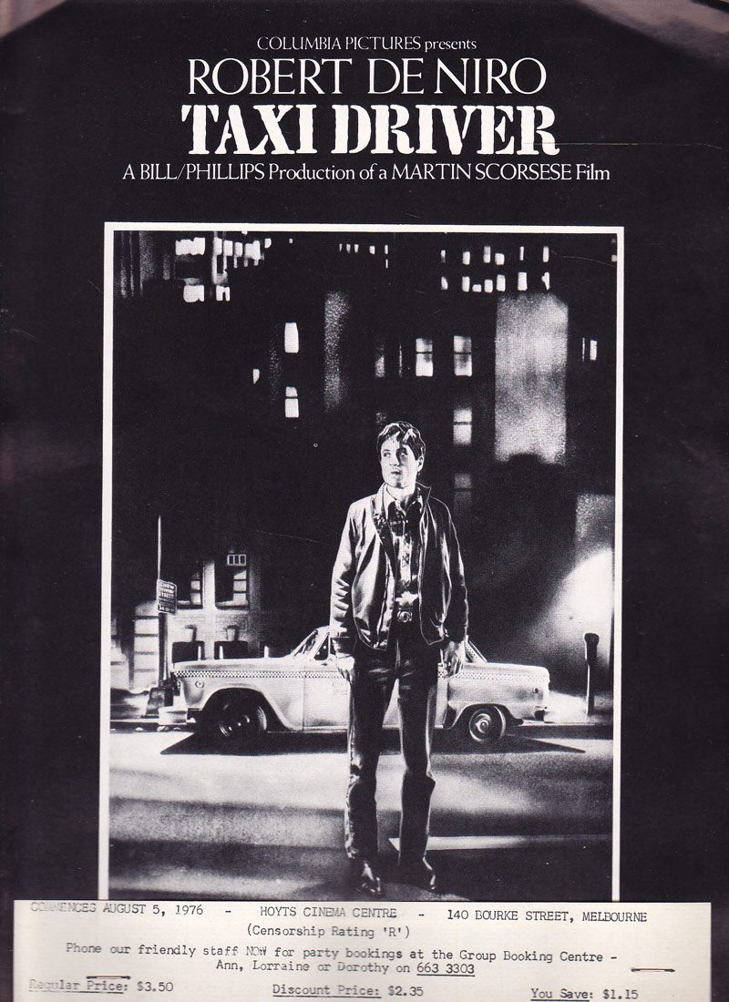 Taxi Driver by Scorsese, Martin