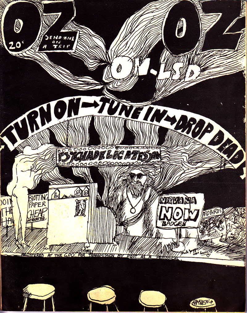 Oz Magazine, April 1967. by Walsh, Richard and Dean Letcher edit