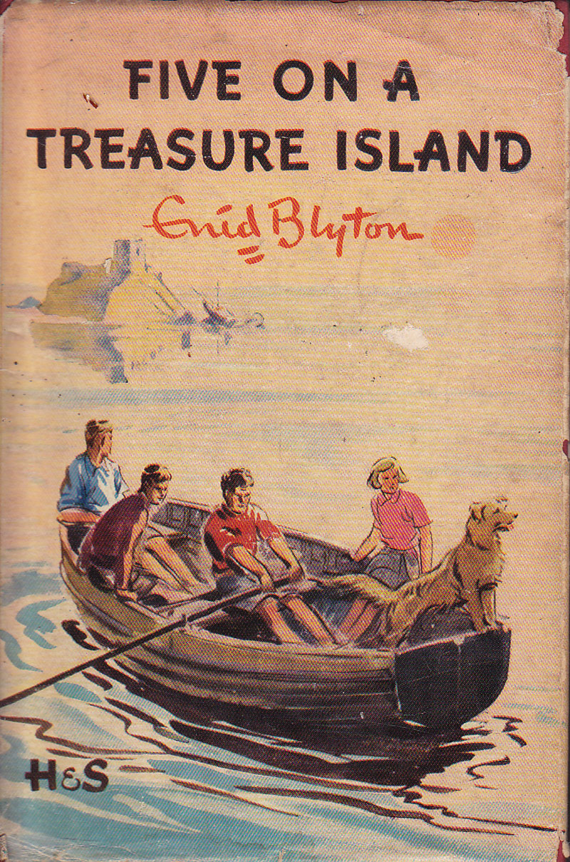 Five on a Treasure Island by Blyton, Enid