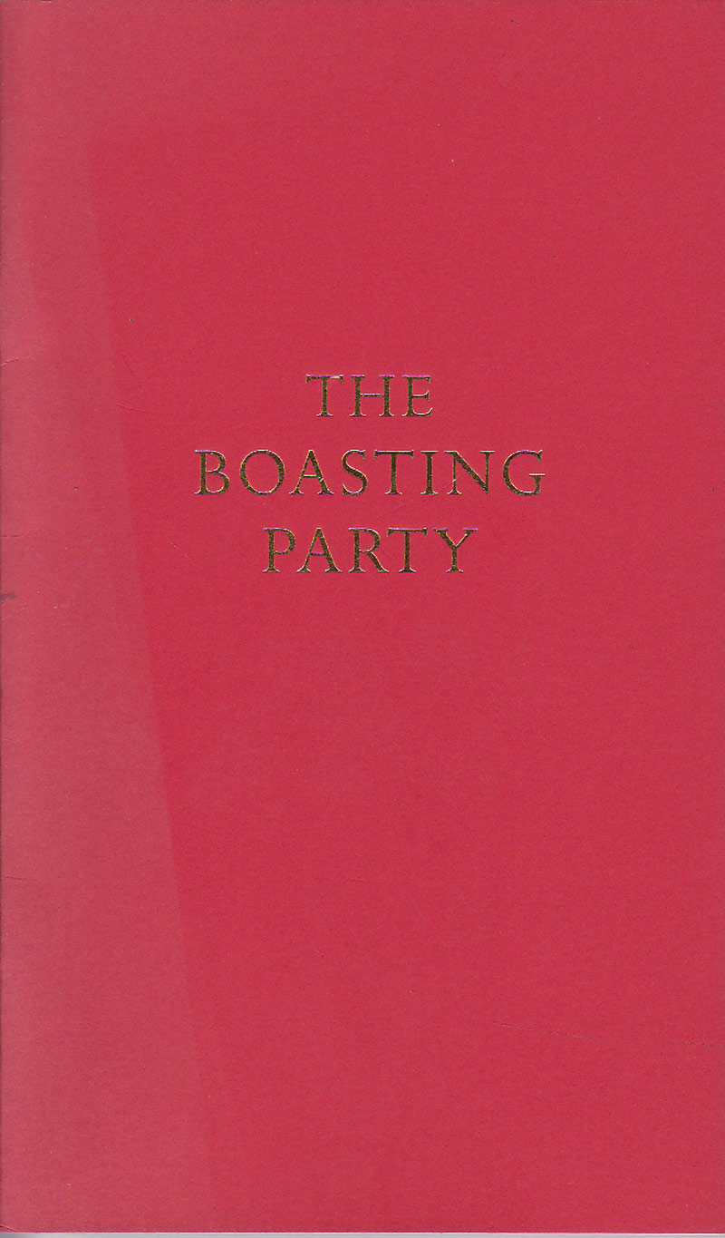 The Boasting Party by Smith, Logan Pearsall