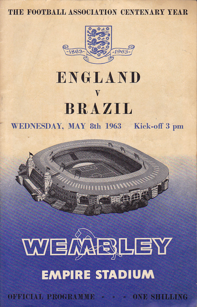 England v Brazil by Sievers, Wolfgang and Brian Hart