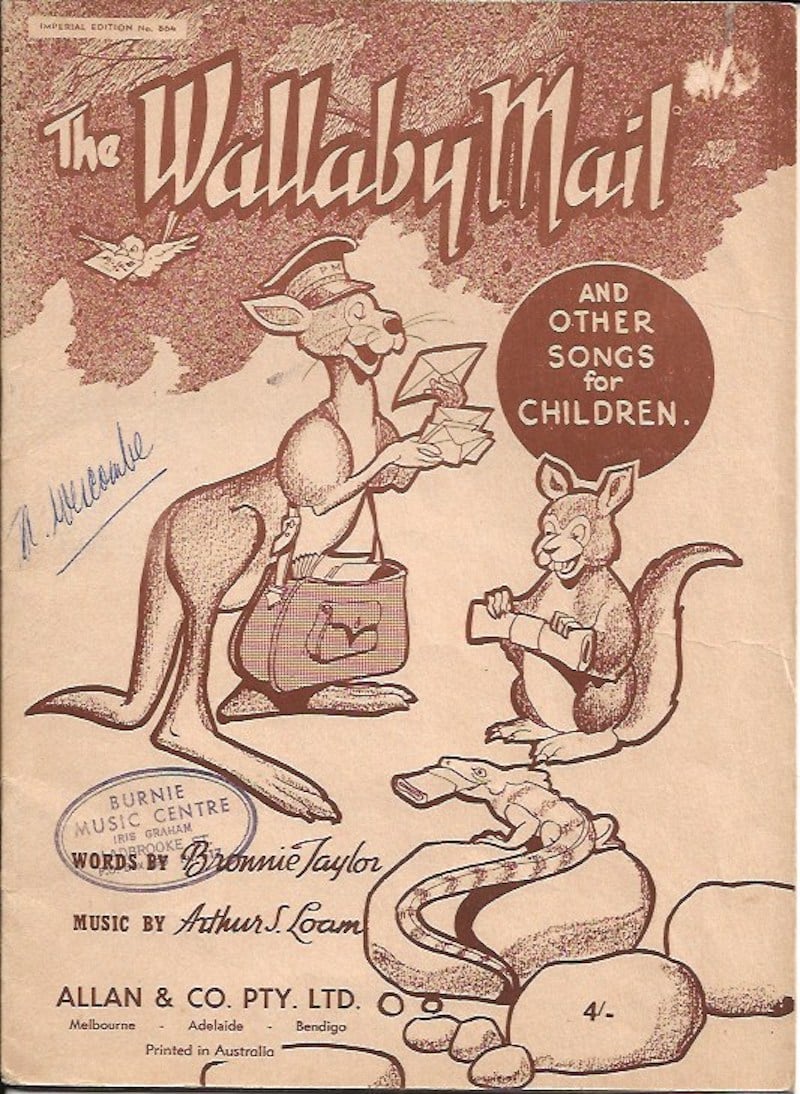 The Wallaby Mail by Taylor, Bronnie and Arthur S. Loam