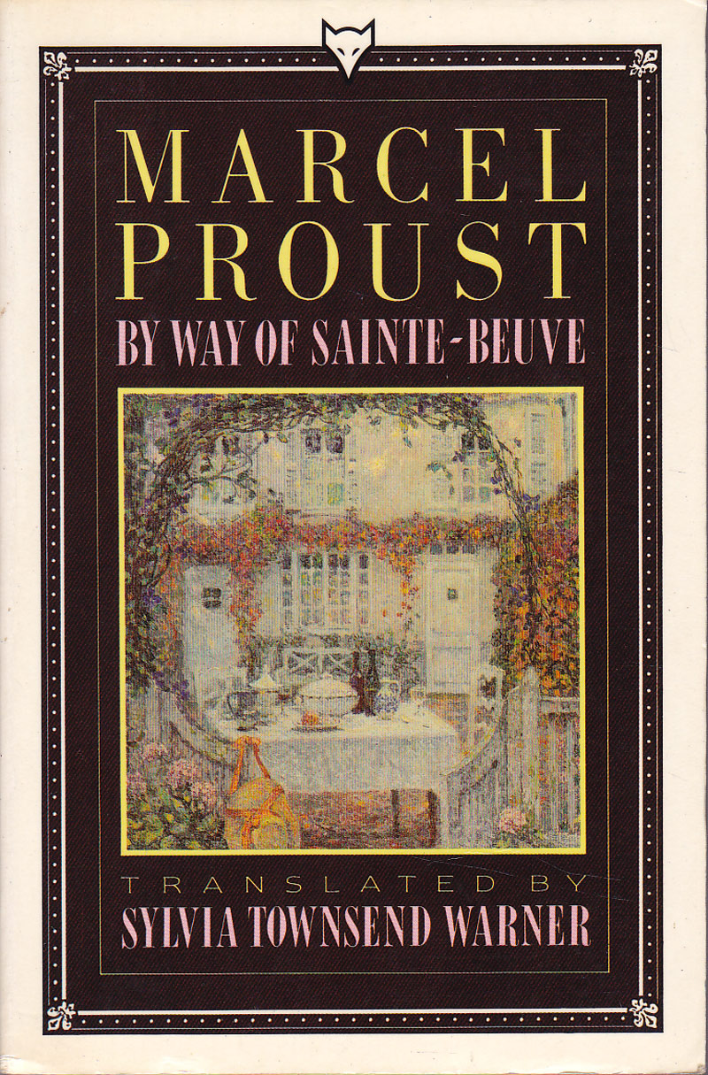By Way of Sainte-Beuve by Proust, Marcel