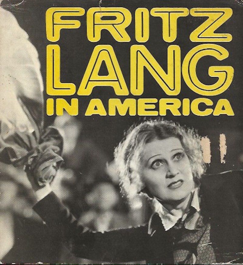 Fritz Lang in America by Bogdanovich, Peter