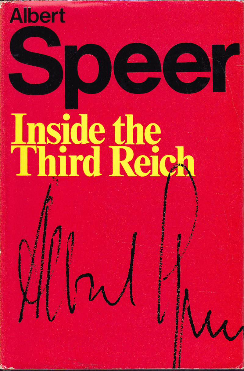 Inside the Third Reich by Speer, Albert