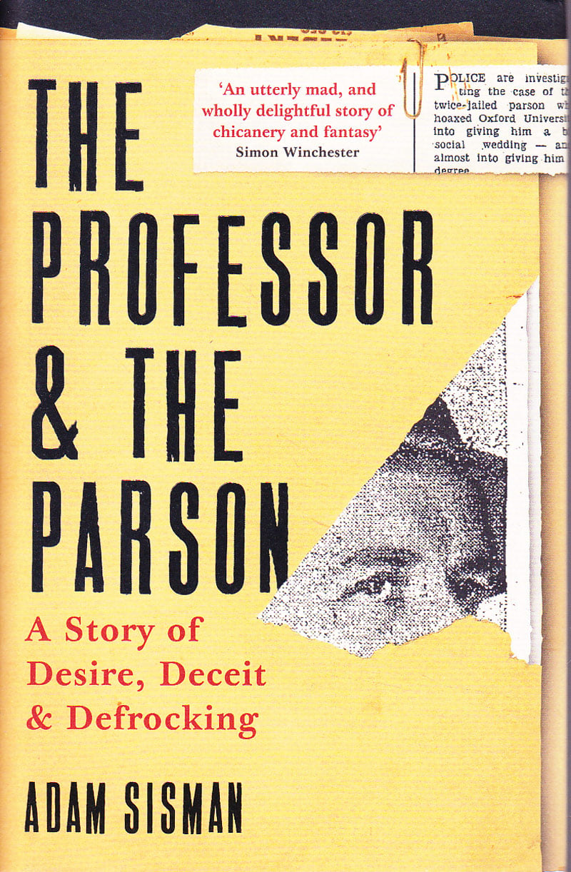 The Professor and the Parson by Sisman, Adam