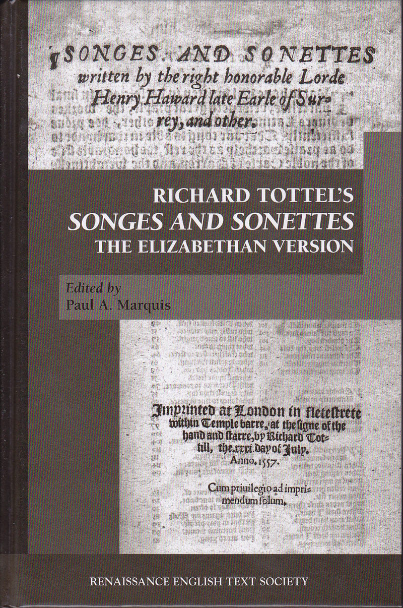 Songes and Sonettes by Tottell, Richard edits