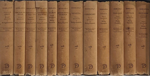 The Novels and Plays of Benjamin Disraeli by Disraeli, Benjamin
