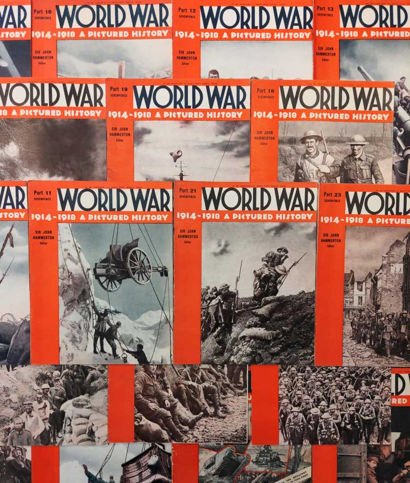 World War 1914-1918 - a Pictured History by Hammerton, Sir John edits