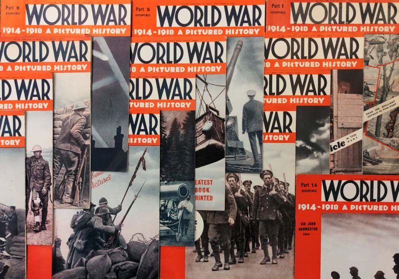 World War 1914-1918 - a Pictured History by Hammerton, Sir John edits
