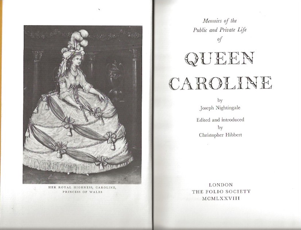 Memoirs of the Public and Private Life of Queen Caroline by Nightingale, Joseph