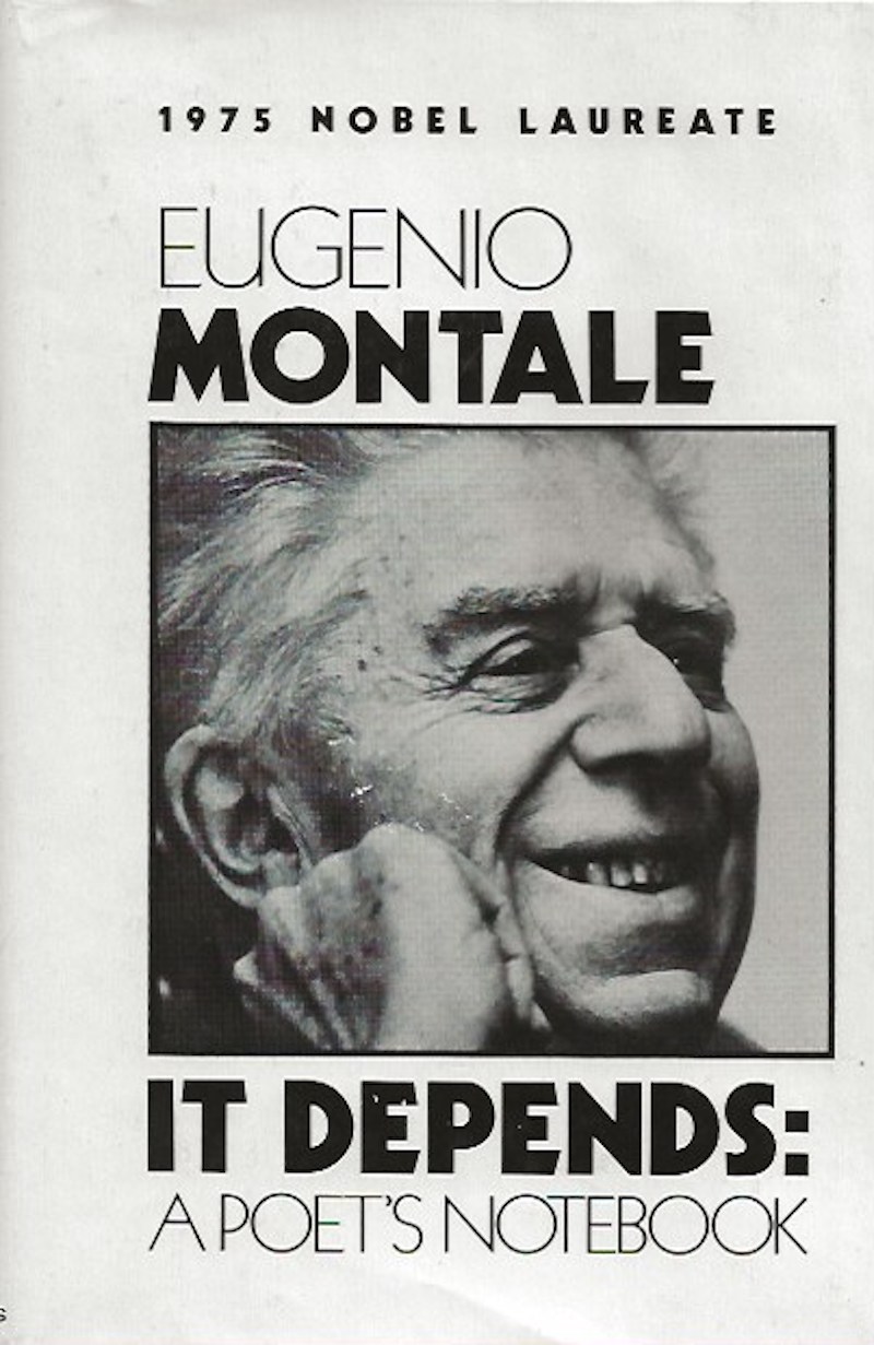 It Depends: a Poet's Notebook by Montale, Eugneio