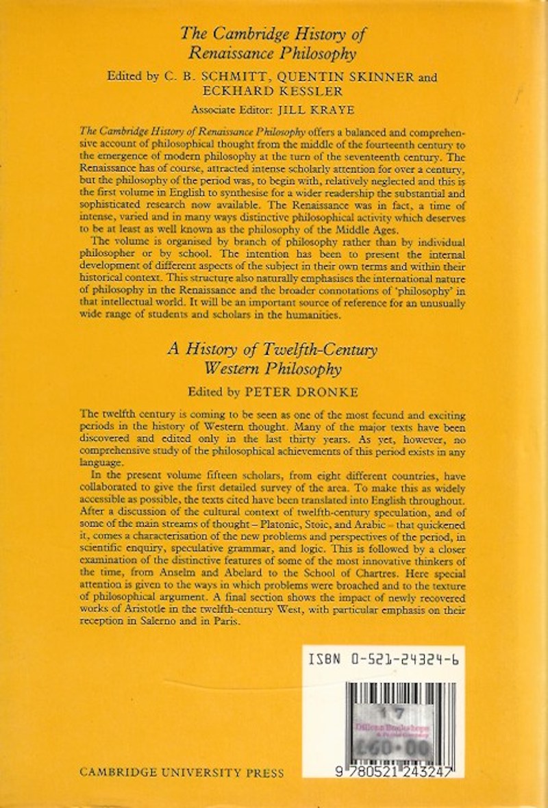 The Cambridge History of Political Thought by Various editors