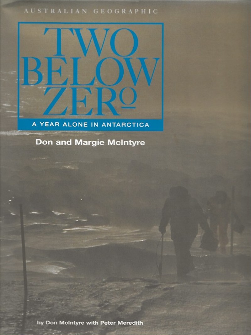 Two Below Zero by McIntyre, Don with Peter Meredith