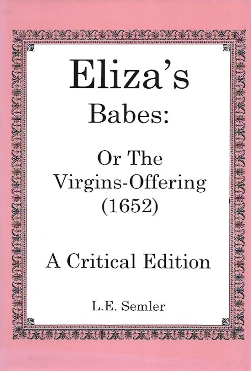 Eliza's Babes: Or the Virgins-Offering by Anonymous