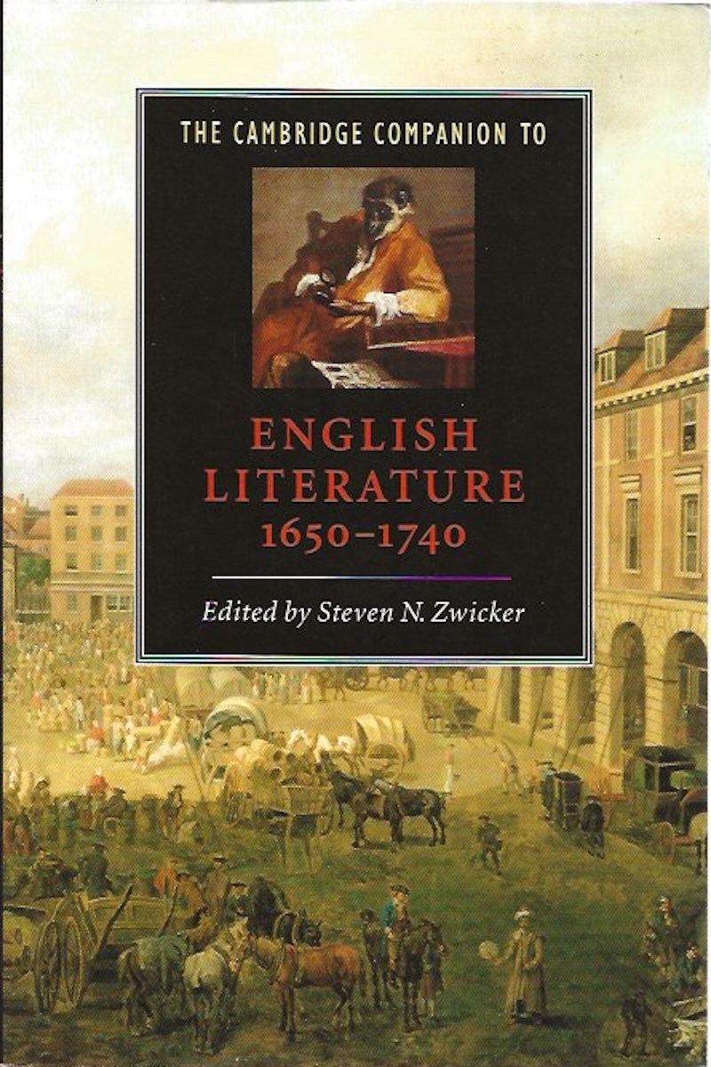 The Cambridge Companion to English Literature 1650-1740 by Zwicker, Steven N. edits