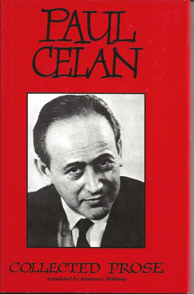 Collected Prose by Celan, Paul