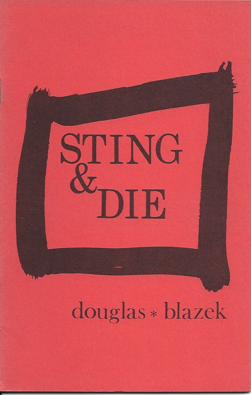 Sting &amp; Die by Blazek, Douglas