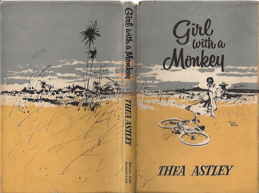 Girl With a Monkey by Astley, Thea