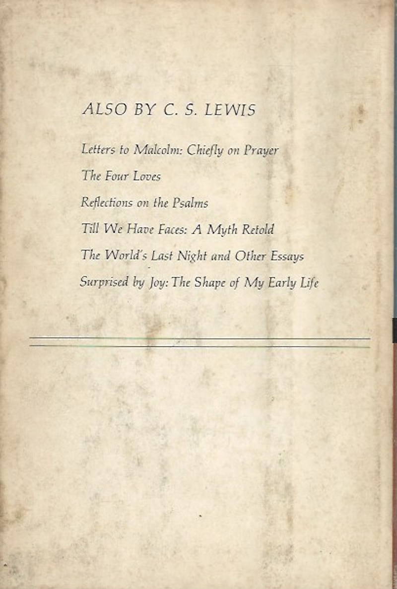 Poems by Lewis, C.S.