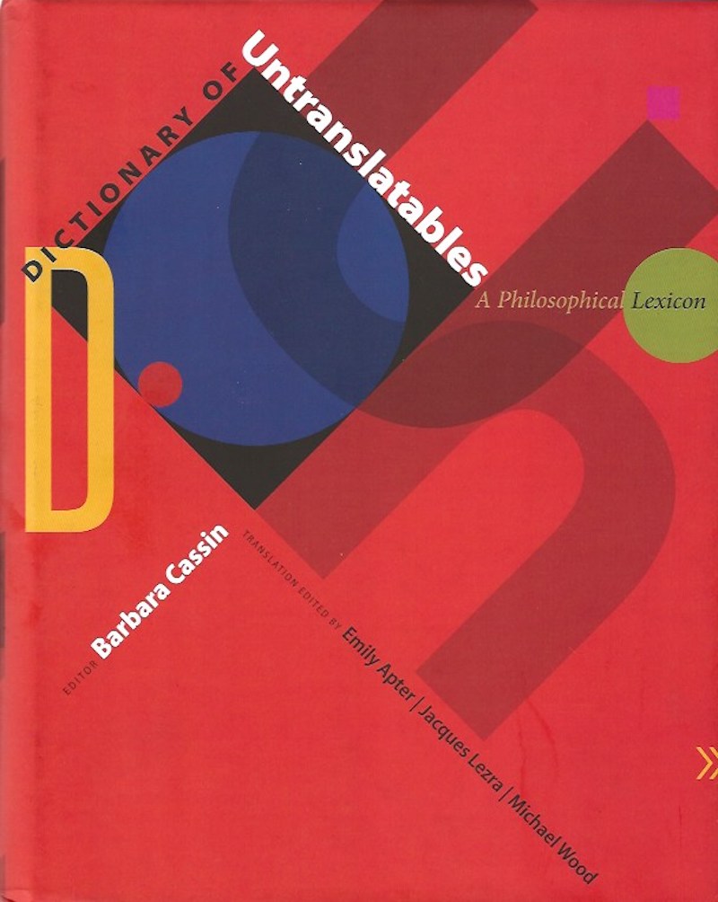 Dictionary of Untranslatables by Cassin, Barbara edits