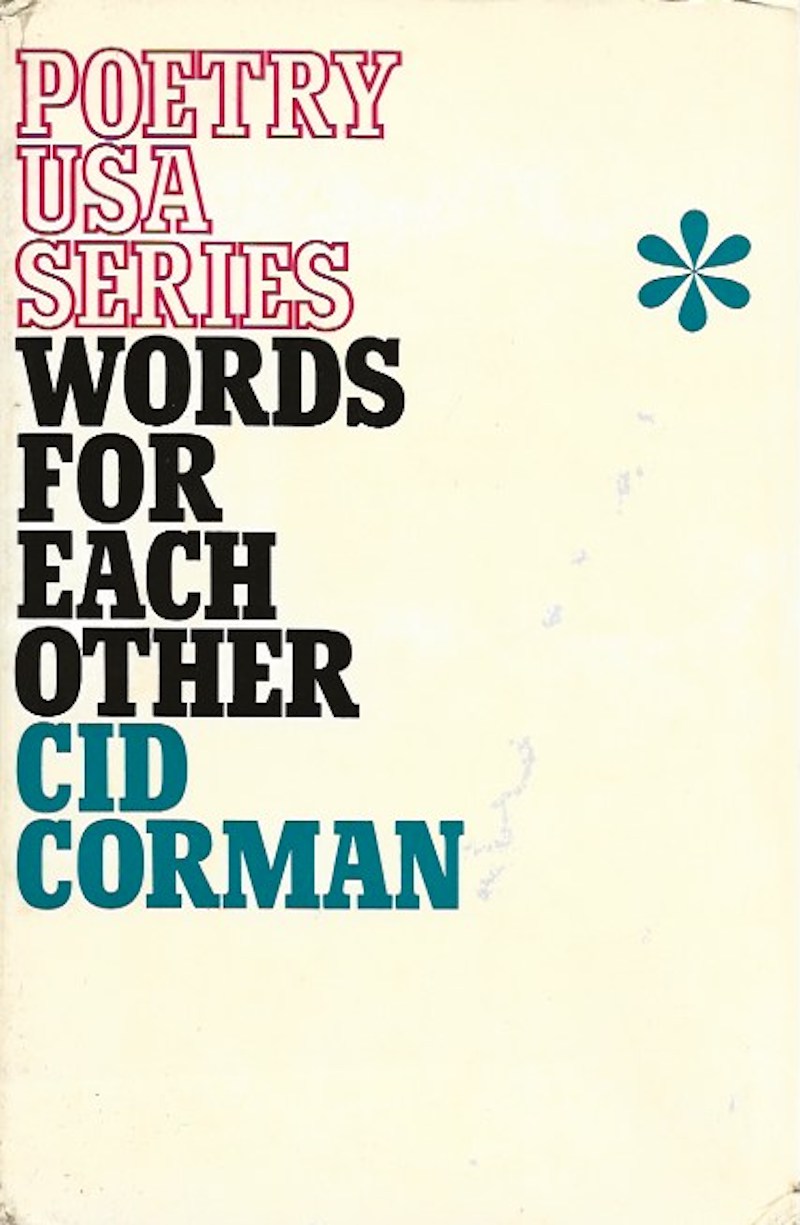 Words for Each Other by Corman, Cid