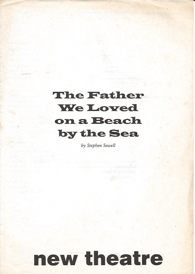 The Father We Loved on a Beach by the Sea by Sewell, Stephen