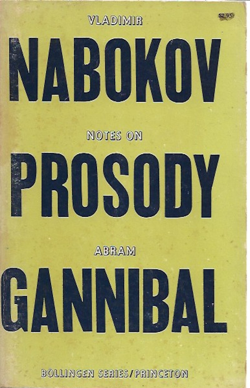 Notes on Prosody and Abram Gannibal by Nabokov, Vladimir