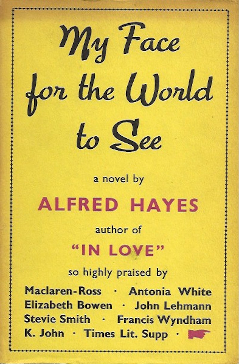 My Face for the World to See by Hayes, Alfred