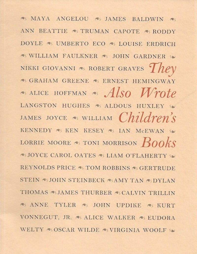 They Also Wrote Children's Books by Blaney, John R. curates