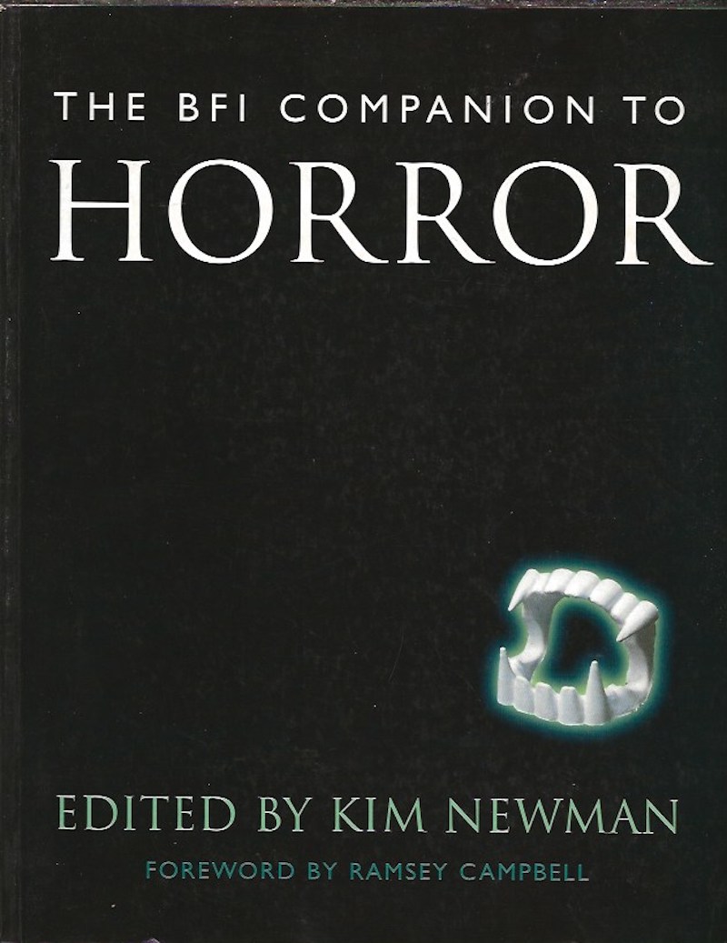 The BFI Companion to Horror by Newman, Kim edits
