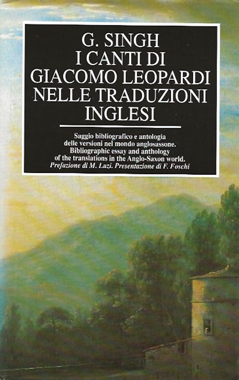 Canti by Leopardi, Giacomo
