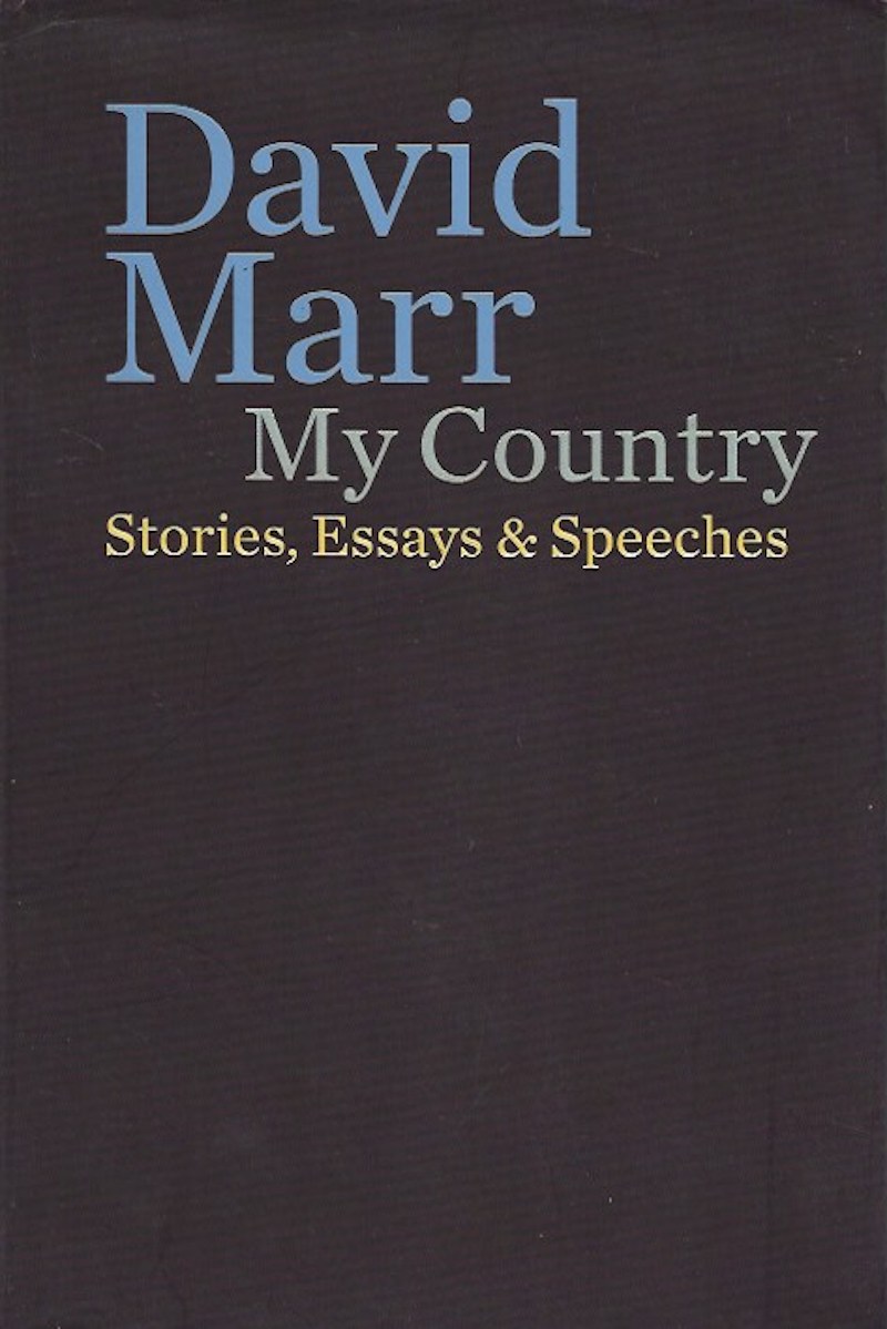 My Country by Marr, David